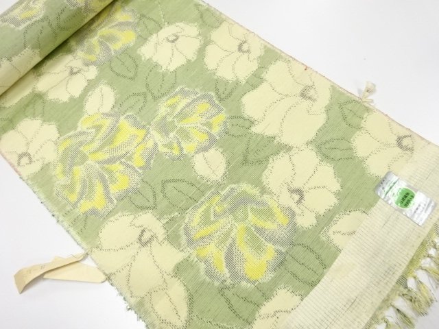 JAPANESE KIMONO / ANTIQUE TSUMUGI BOLT FOR KIMONO